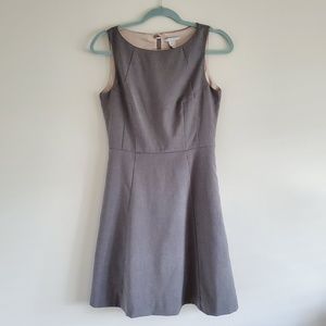 H&M gray suiting A-line Sleeveless dress, size 8